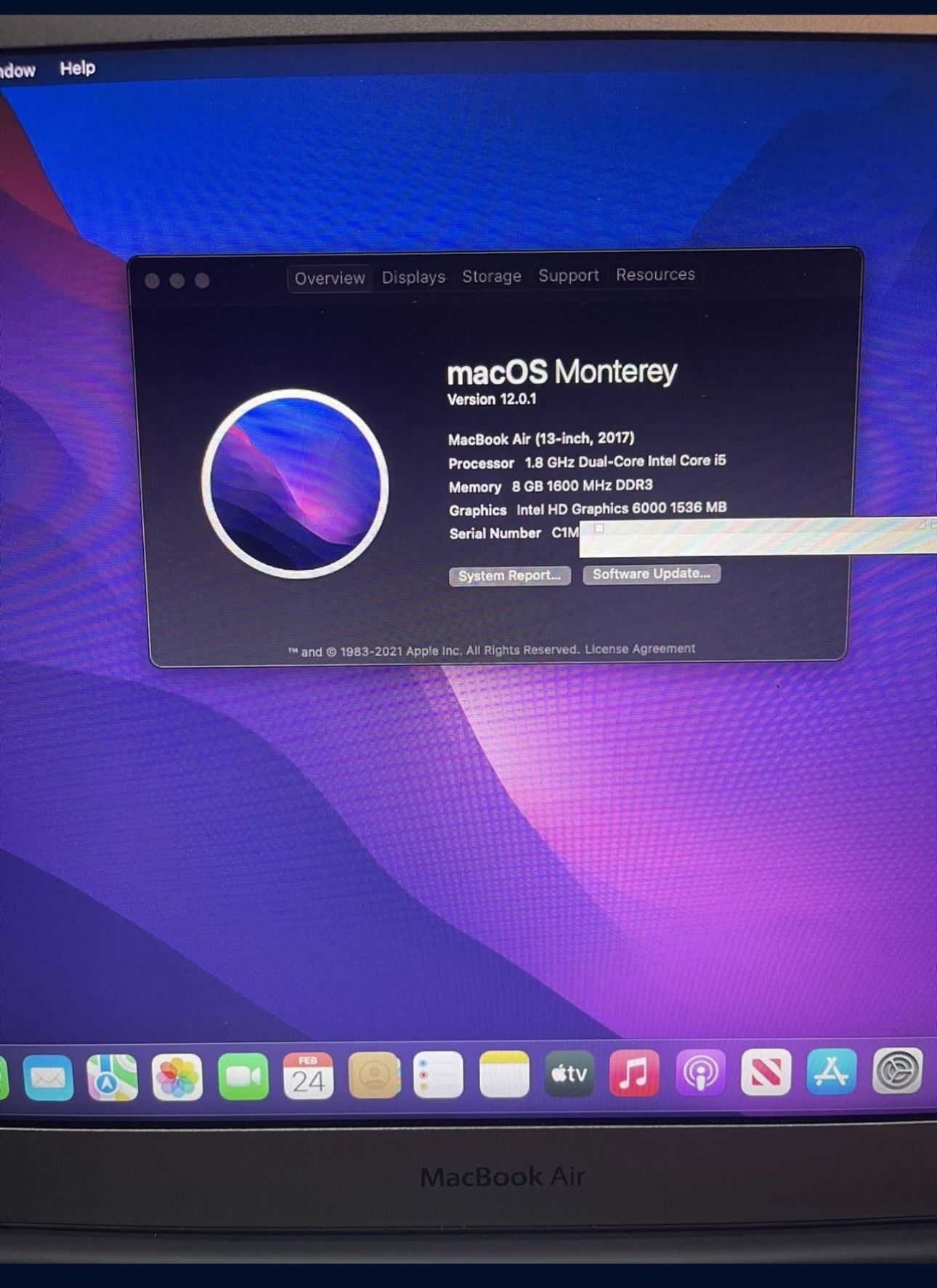 MacBook Air 13” 2017