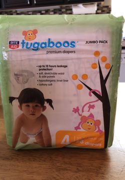 Seven generation pampers size #4 and tugaboos #3