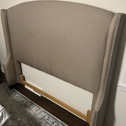 Queen Cloth Headboard 