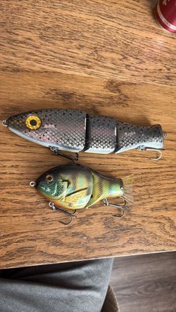 OG shell cracker & 11” triple trout