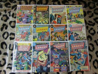 Justice League of America Comic Books Lot of 12