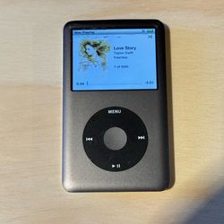 iPod Classic Model:A1238 Blk 7thGen 160GB Tested Ok Battery 3-4Hrs Read Info Blw