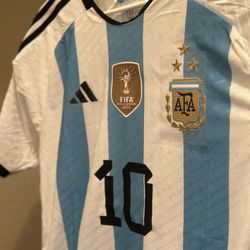 Argentina 🇦🇷 Jersey Messi 10 World Cup 2022 - Large