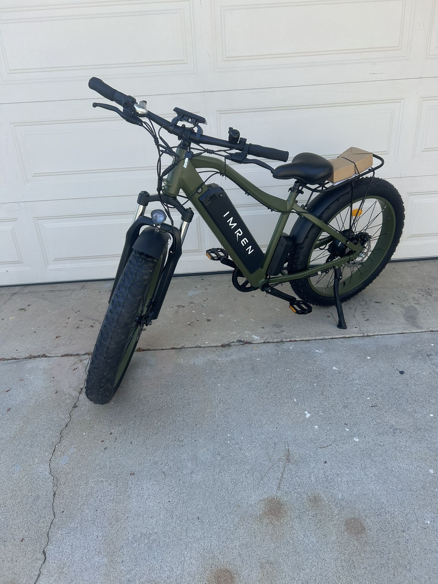 green imren electric bike (send offers)