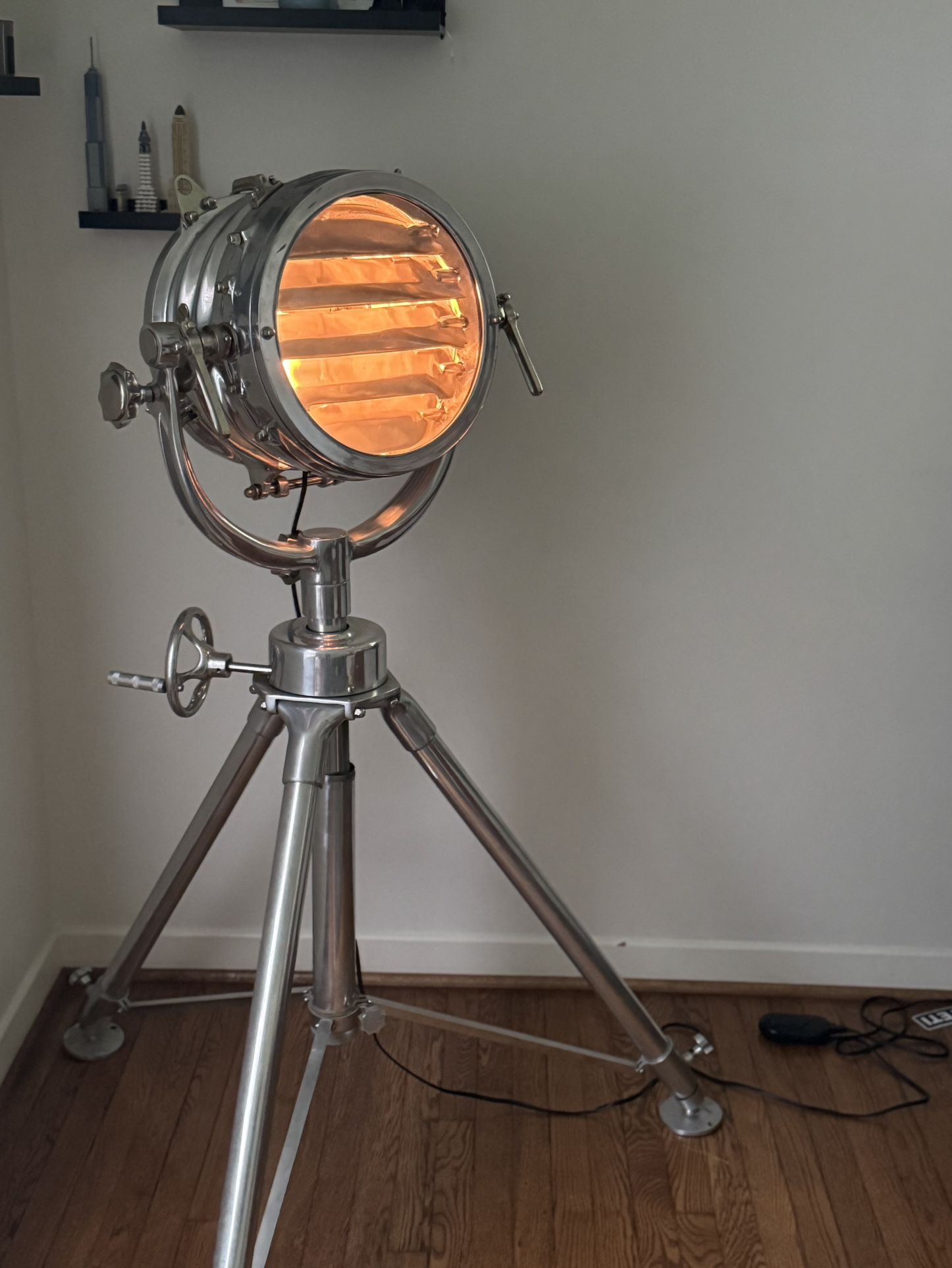 Antique Stage Lamp Restored
