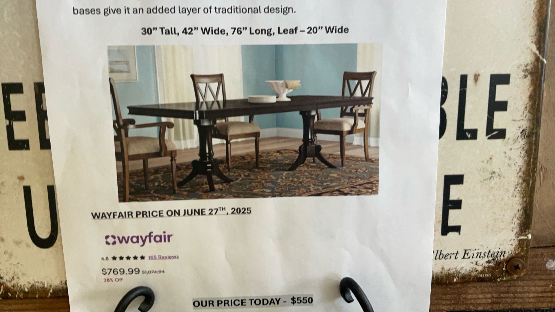 Amajae Extendable Dining Table