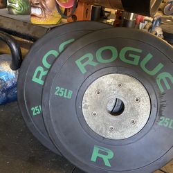25lb Rogue Bumper Plates