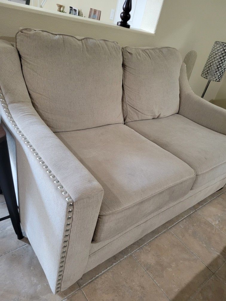 White Set Of Couches $300 The Set