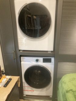 Splendide stackable washer and dryer