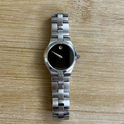 MOVADO Juro Stainless Steel Women's Watch - Very Good Condition
