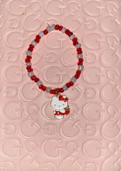 Handmade hello kitty bracelet
