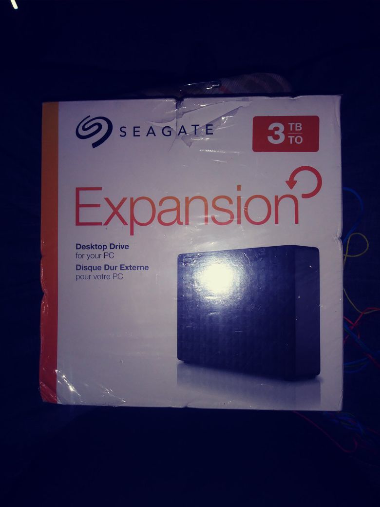 SEAGATE EXPANSION 3TB-TO