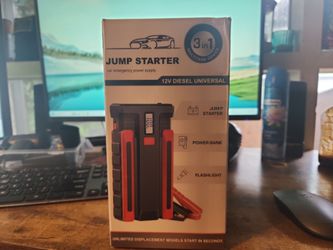 3 in 1 Jump Starter