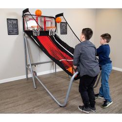 New in box Hathaway 4.4ft Shot pro deluxe electric basketball game (retail $220)