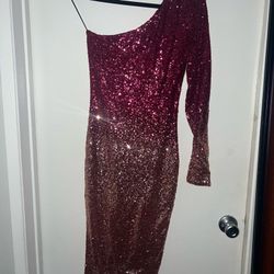 Sequin Ombré Dress