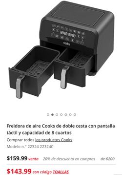 Dual basket air fryer NEW