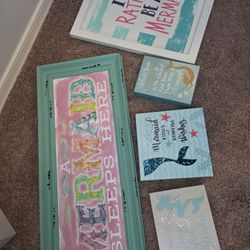 Girls Mermaid Decor