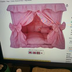 princesses dog bed 