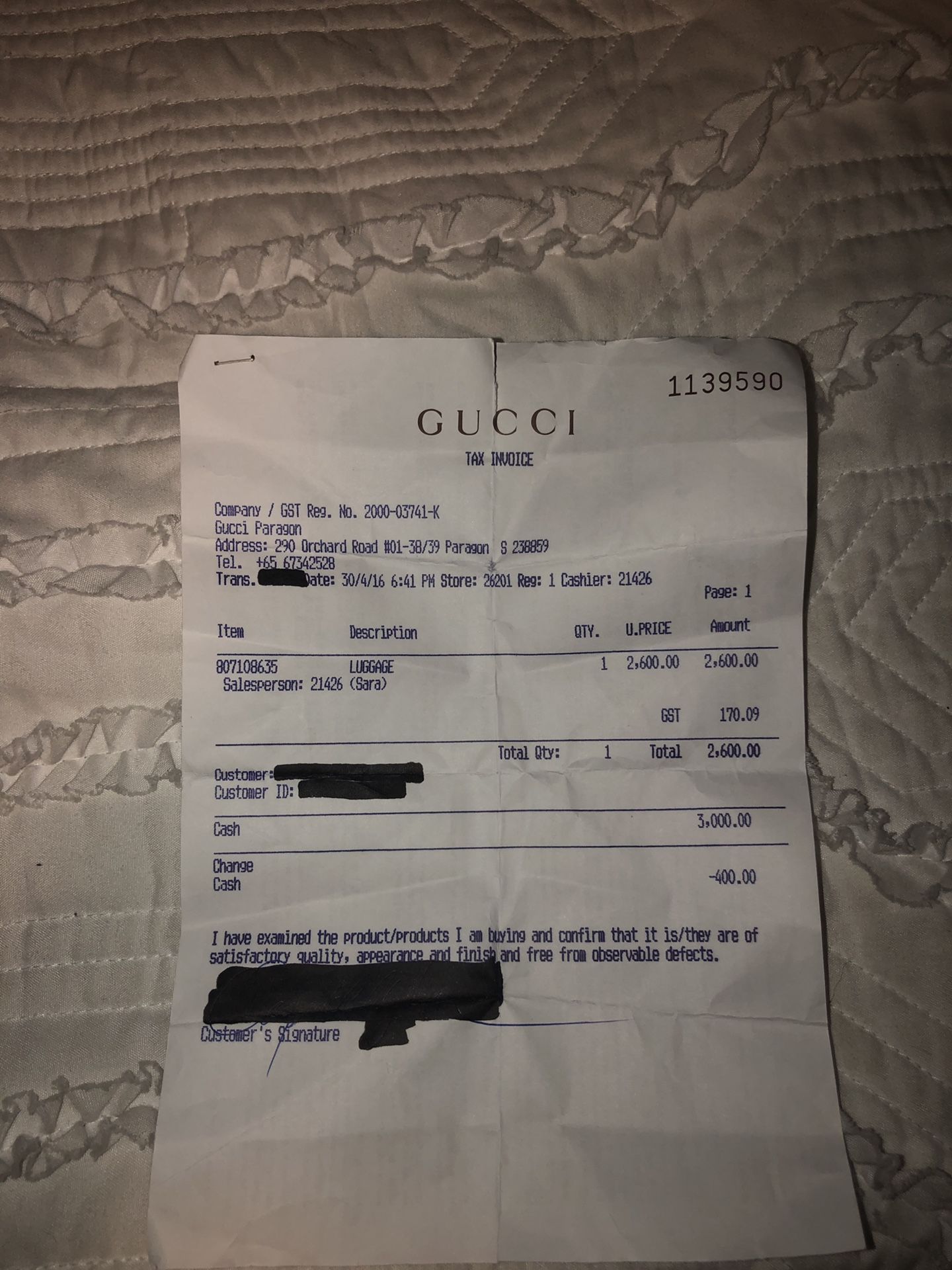 Gucci Bag - Main Image