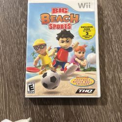 Wii Game Big Beach Sports 