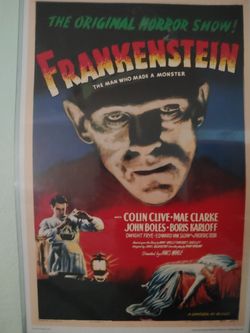 Frankenstein Poster