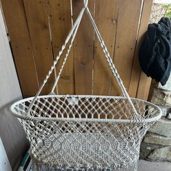 Macramé bassinet