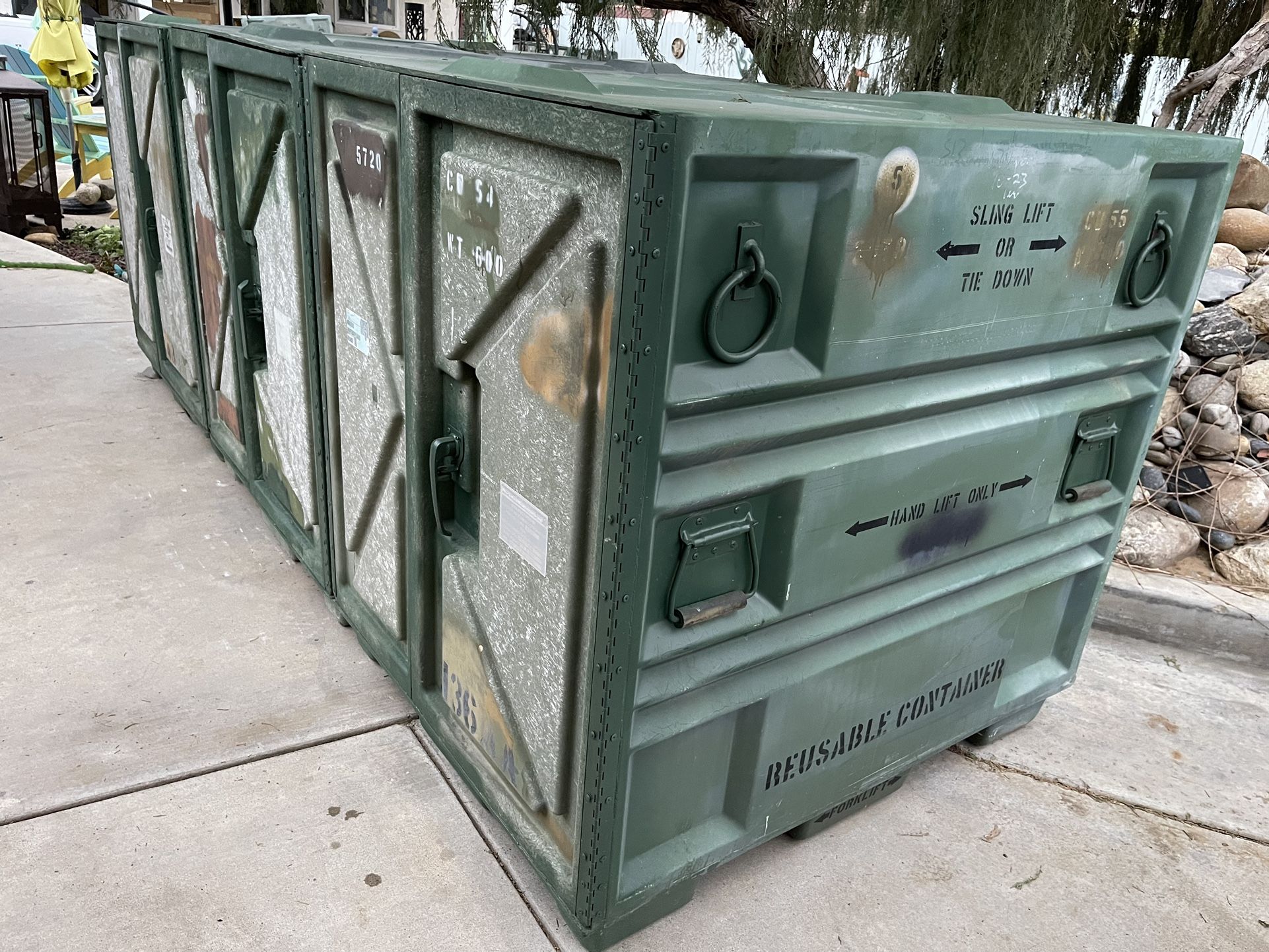 Heavy Duty Military Grade Fiberglass Waterproof Storage Containers - tools  - by owner - sale - craigslist