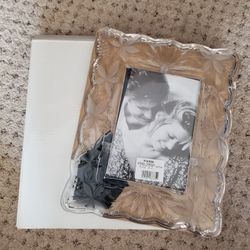 Mikasa Glass Photo Frame 
