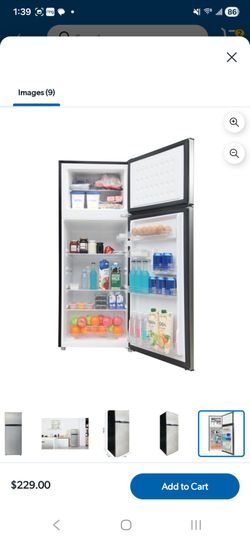 Frigidaire Gallery 7.5 Cu. Ft. Top Mount Fridge