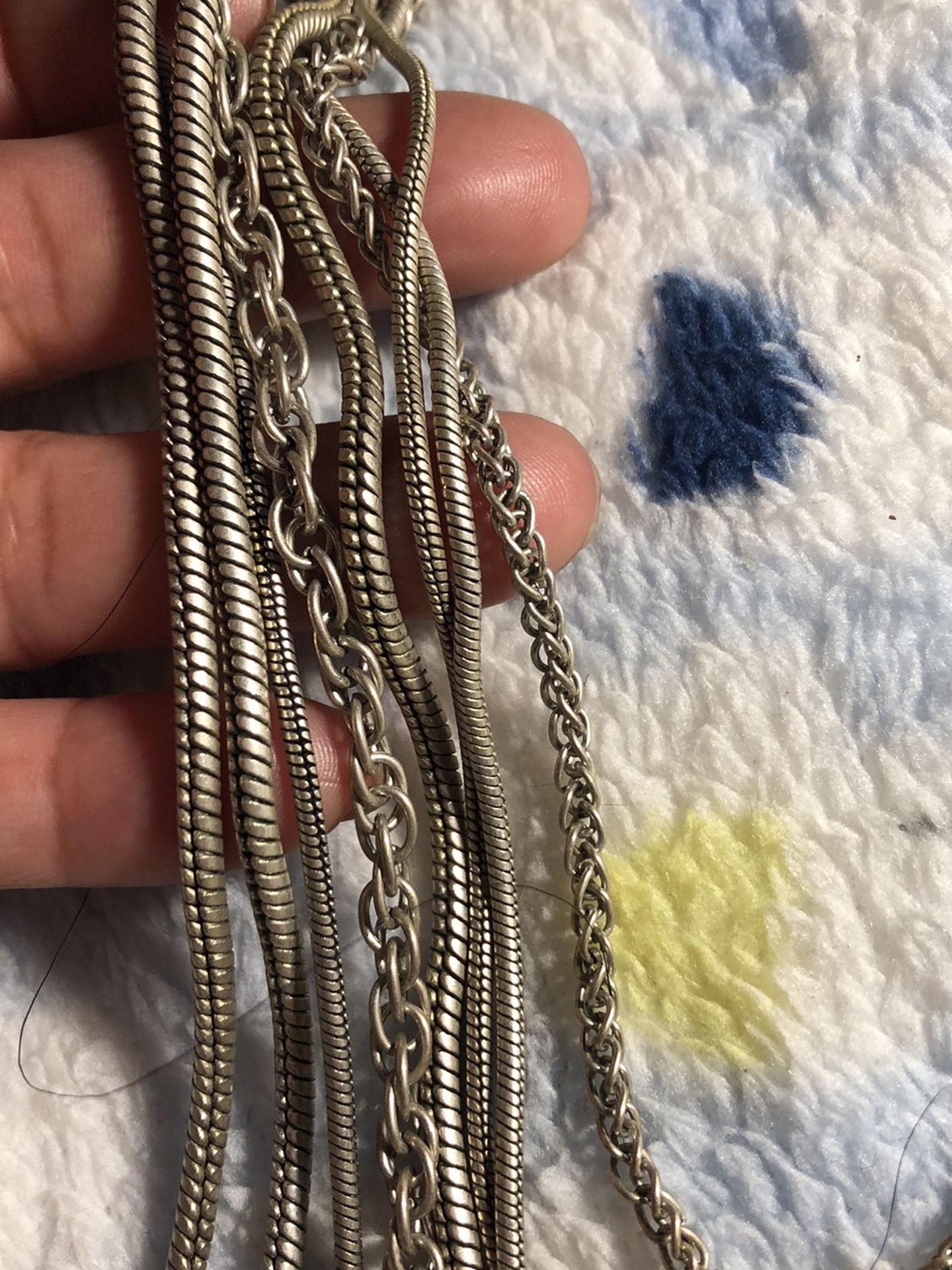 Silver Color Necklace