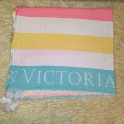 Victoria Secret Beach Throw Blanket