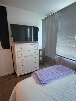White dresser