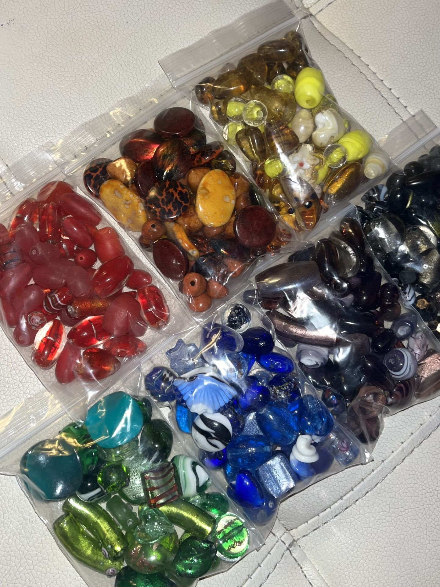 Mixed Lampwork Glass Beads