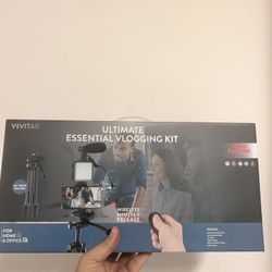 Vivitar Ultimate Essential Vlogging Kit for Home & Office Smartphone/GoPro 