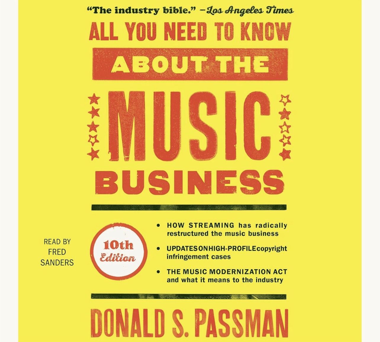 Book About The Music Industry & Business 
