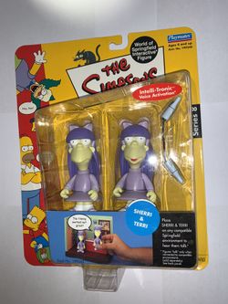 Simpson's Action Figures Sherri & Terri