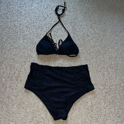 black bikini