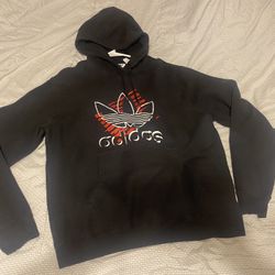 Mens Adidas Hoodie SZ L