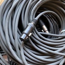 2 Microphone Cords Xlr New