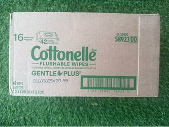 Cottonelle Disposable Wipes 672 Count