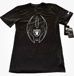 Las Vegas Raiders Nike Black Dri Fit T Shirt Mens Small New