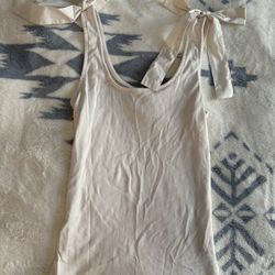 Women's Slim Fit Rib-knit Tank Top - A New Day Cream S