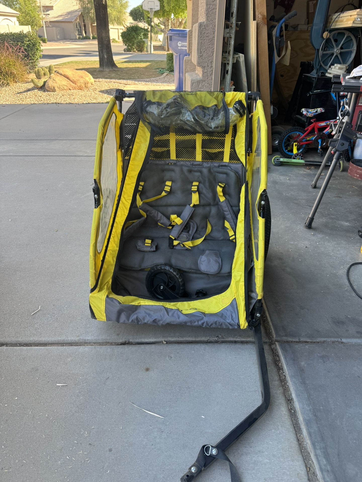 Schwinn 2-seater Bike Trailer And Stroller LIKE NEW!