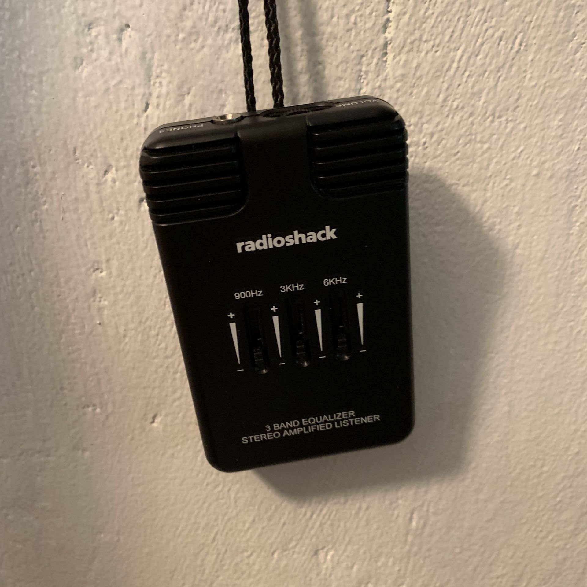 Radio Shack pocket talker sound amplifier