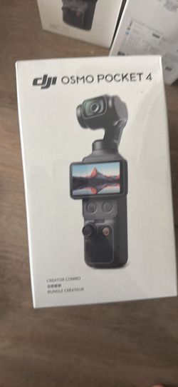 New DJI osmo pocket 4 creator combo