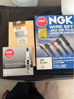 NB Mazda Miata Tune Up Kit - Fuel Filter_ NGK Spark Plugs _Wires