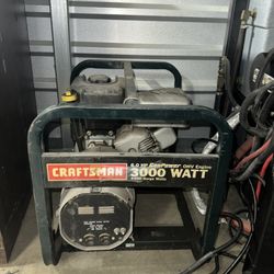 3000 watt gas generator