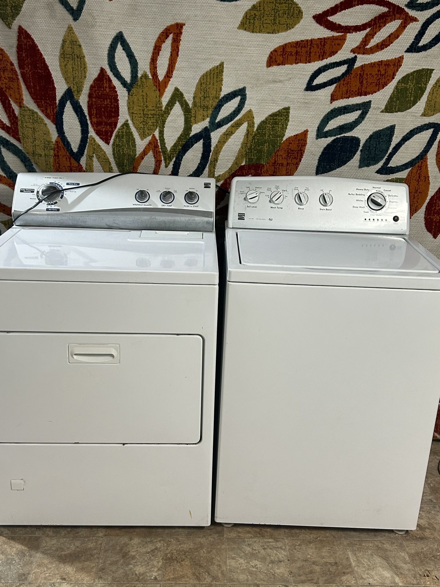 Kenmore Washer And Dryer Laundry