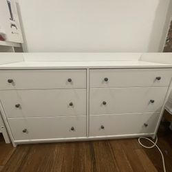 White dresser