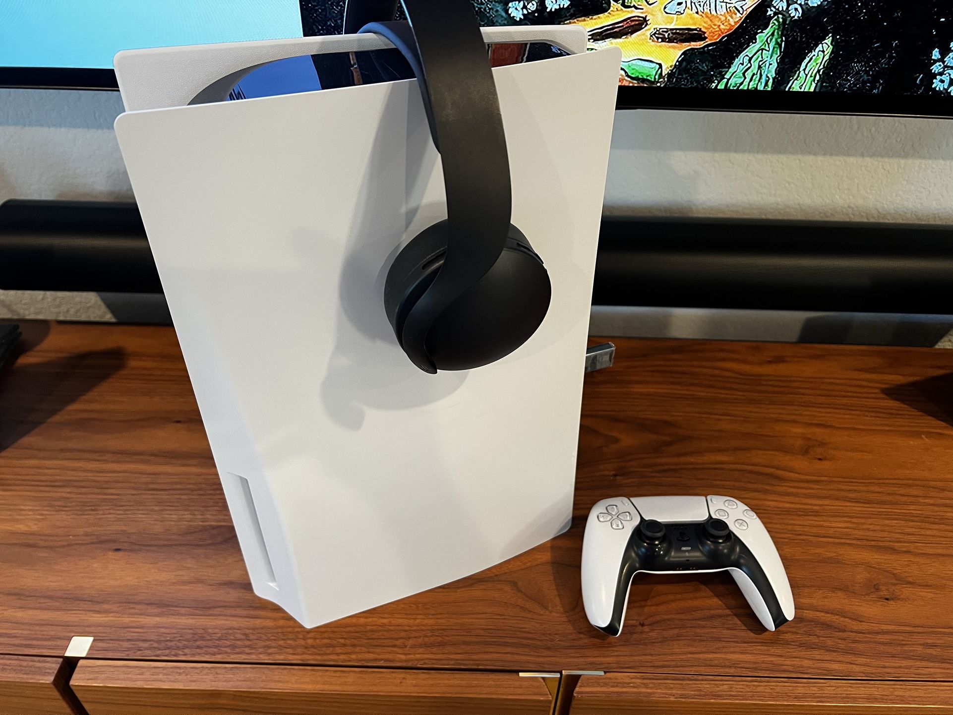 PS5 Disc, 500GB With Headphone And Games